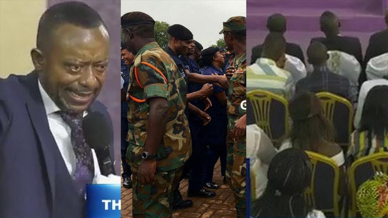 Rev. Owusu Bempah's church was highly guarded, members full on this Sunday (6th Jan 2019) after the Muslims' Zongo Youth Attack