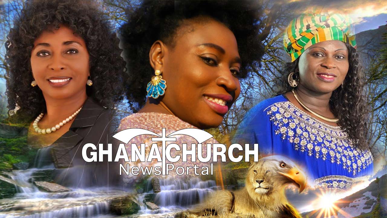Rev Dr Mary Ghansah, QueenLet and Esther Smith